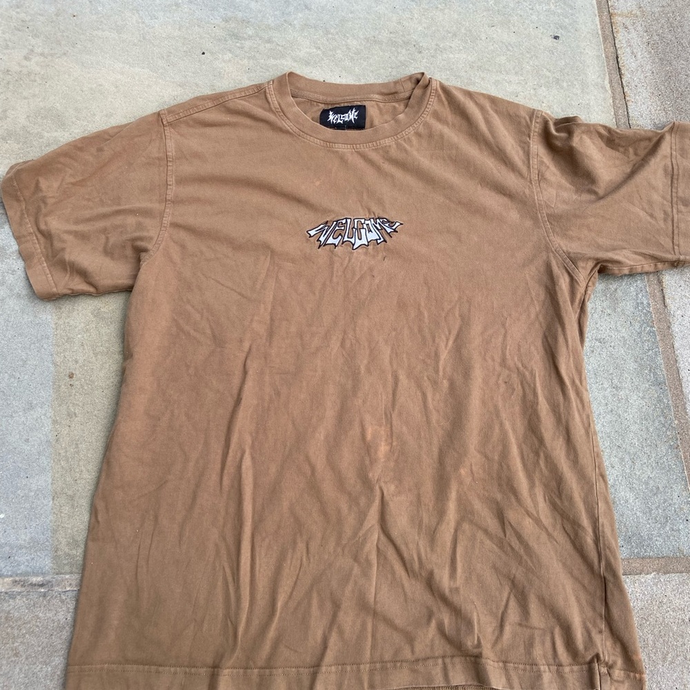 Welcome skateboards shirt
